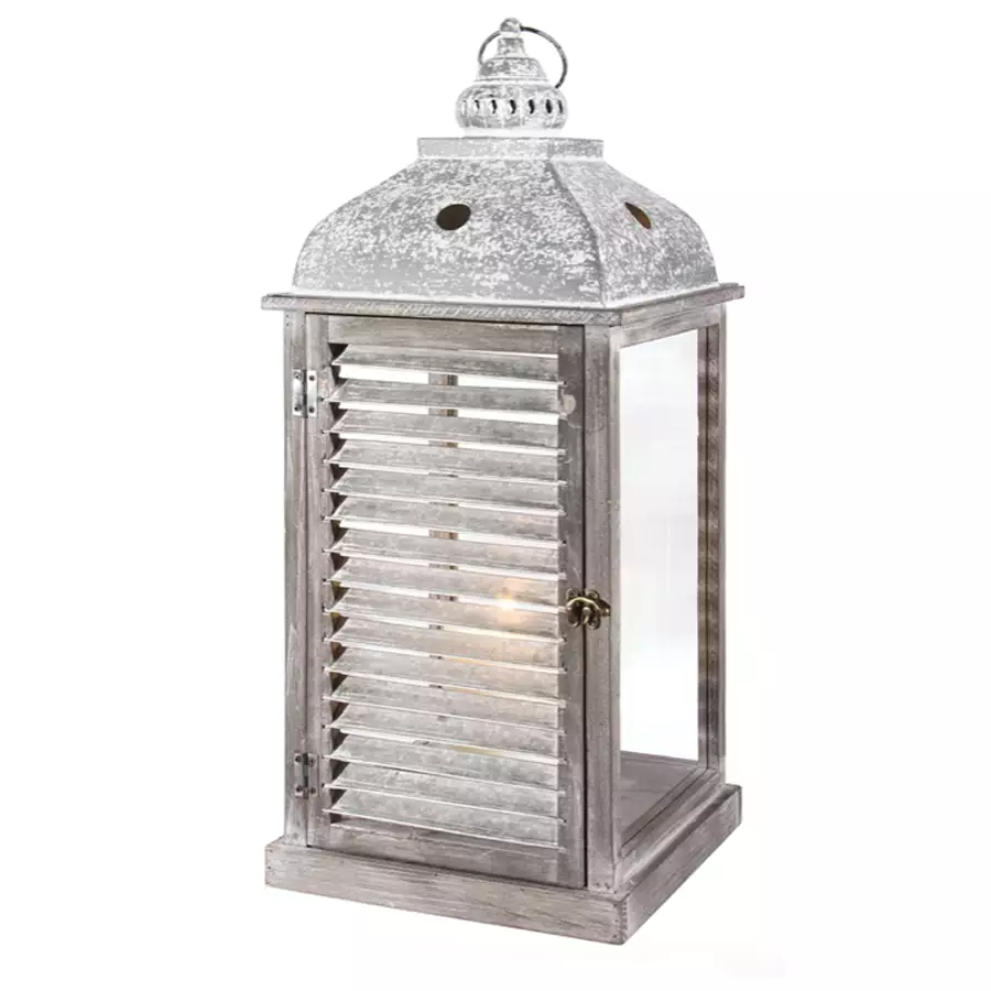 26" Louvred Front Lantern