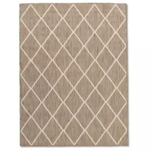Gemini 5’3”X7’5” Double Sided Taupe/Silver