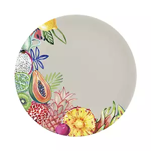Fruit Punch Dinner Plate