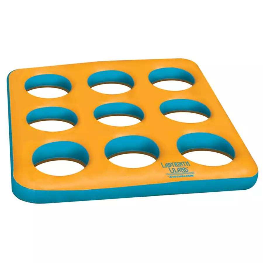 Labyrinth Island Giant Inflatable Pool Lounge Mat