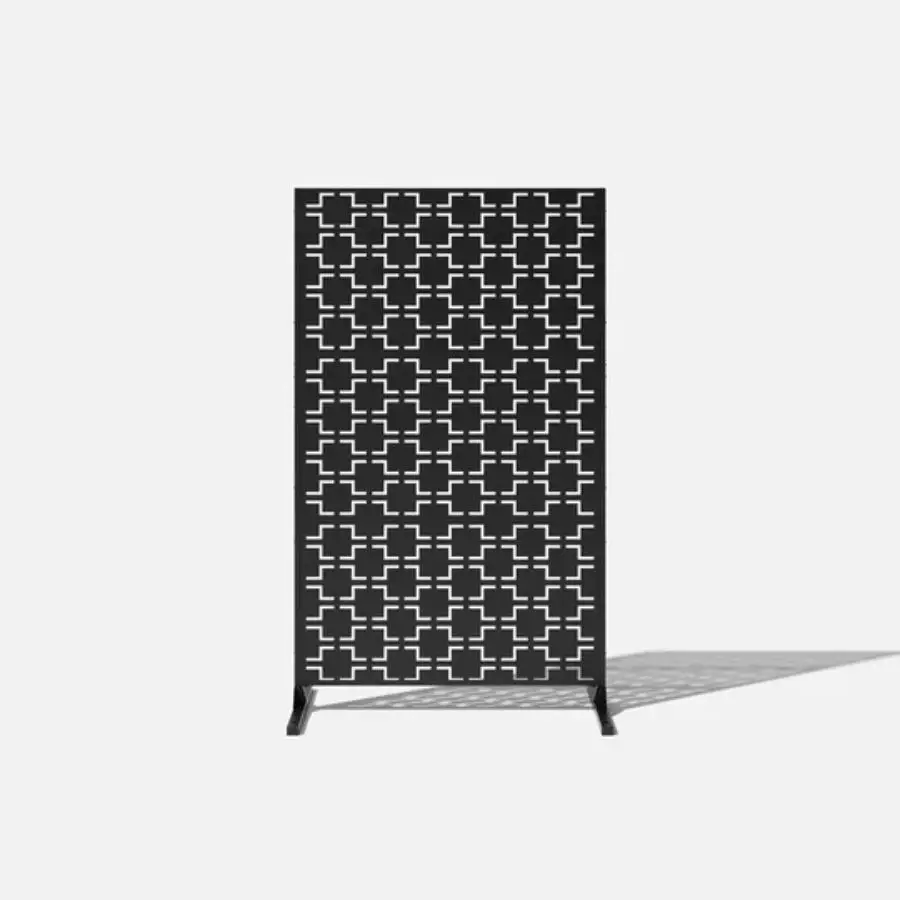 Plastic Privacy Screen Quadra w/stand