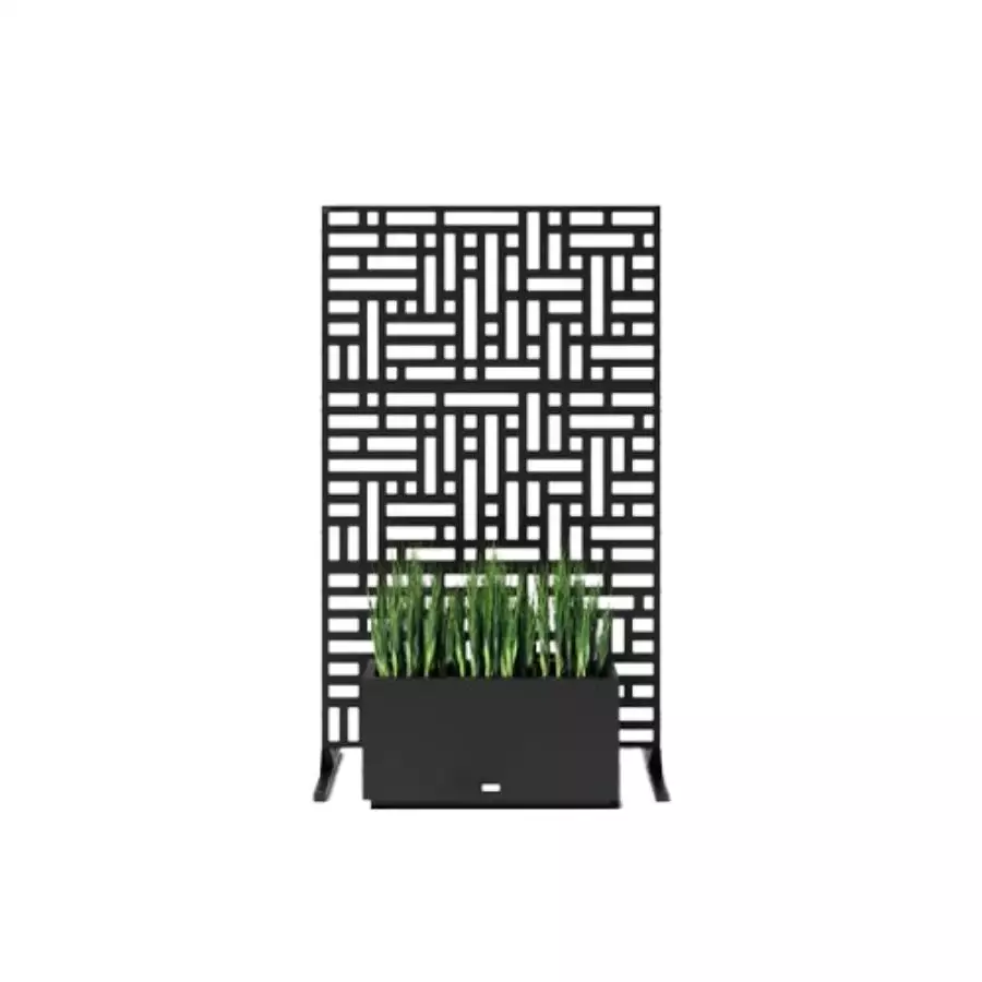 Plastic Privacy Screen Blocks w/stand