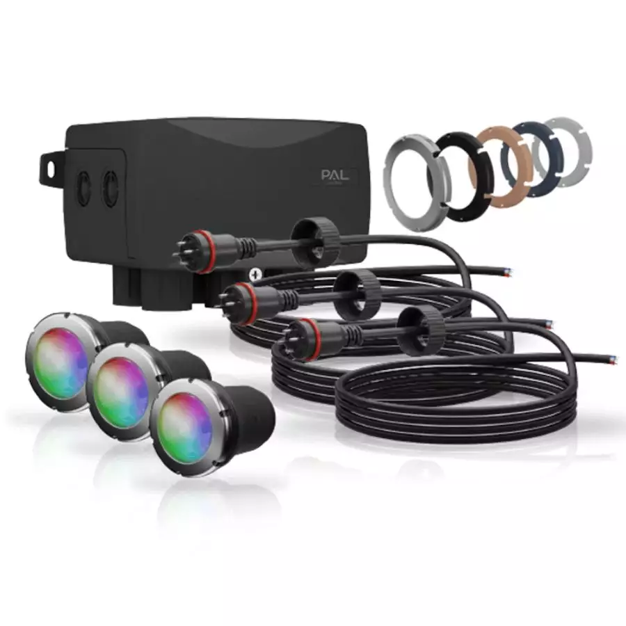 PAL Treo Mini+ 3 Pack - 80� Cord - With 65 Watt Switchmode Control Driver - For Use With Automation