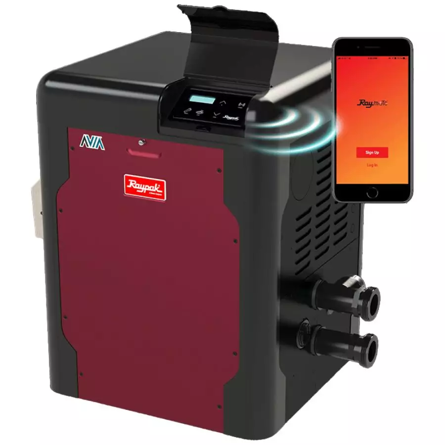 Avia Propane Gas Pool Heater with Nitek