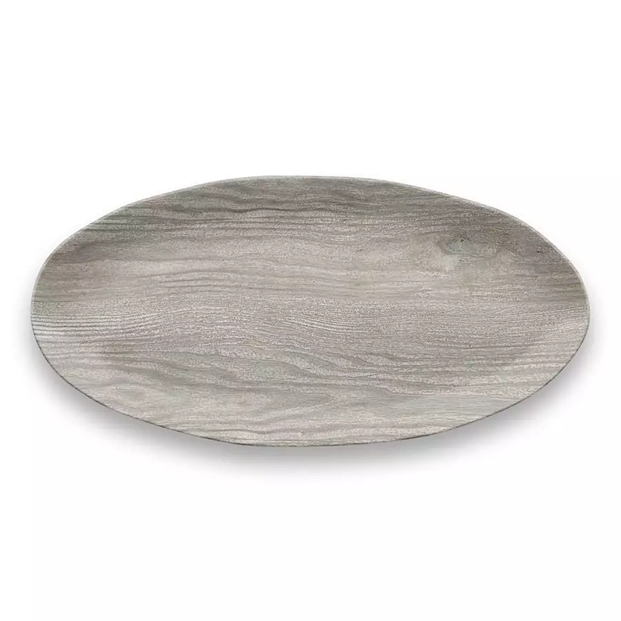 17.5" x 8.3" French Oak Oval Platter