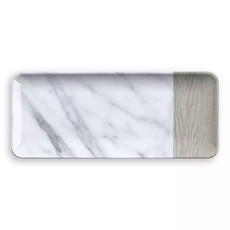 Mixed Material Carrara Oak Platter