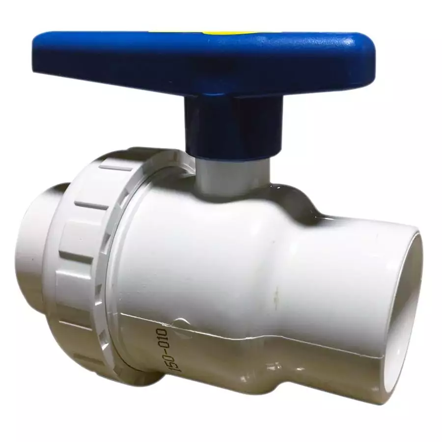2" PVC S.U. Ball Valves S/S