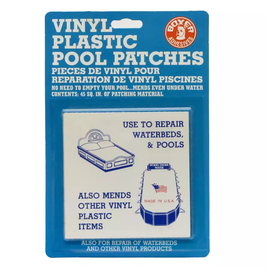 Vinyl Pool Repair Patches 40 Sq. Inch