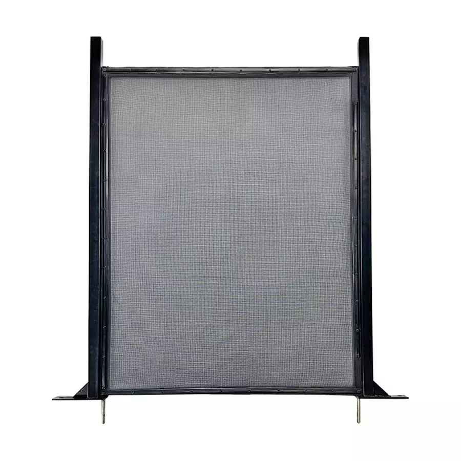Estate Inground Fence Section, Black