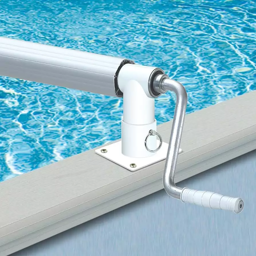 Above Ground Pool Solar Cover Reel System