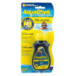 AquaChek Yellow 4-In-1 Chlorine Test Strips