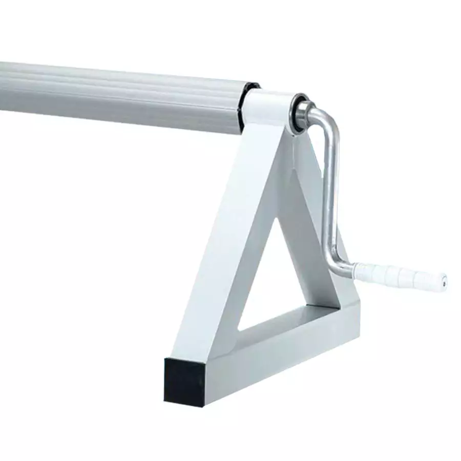 Commercial Aluminum Inground Solar Reel Base - Tri-Base