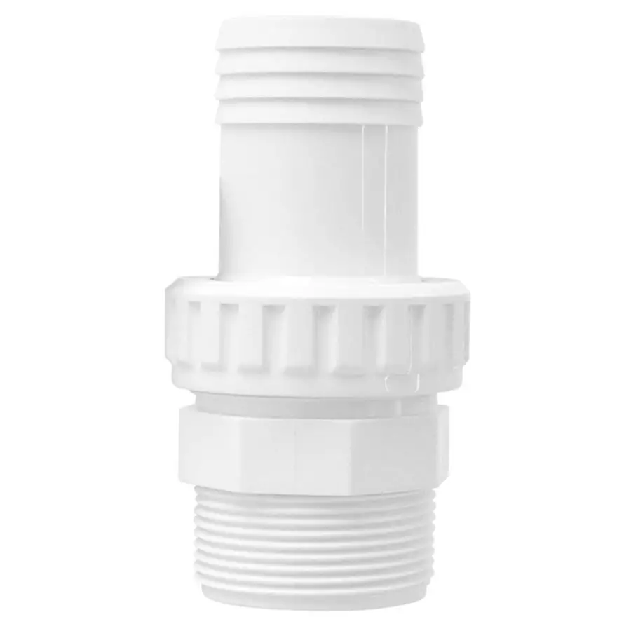 ABS Quick-Connect Adaptor 1 1/2" Male Threaded X 1 1/2" Barbed