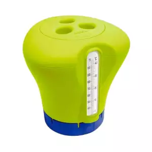 Green Chlorinator Dispenser & Thermometer