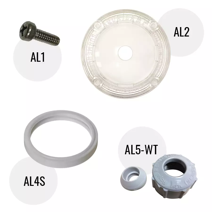Consolidated - Aqua/Lamp + Rainbow Rays Replacement Parts
