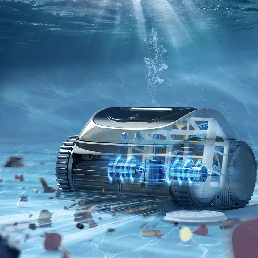 NorthFlo C1 Cordless Rechargeable Robotic Pool Cleaner