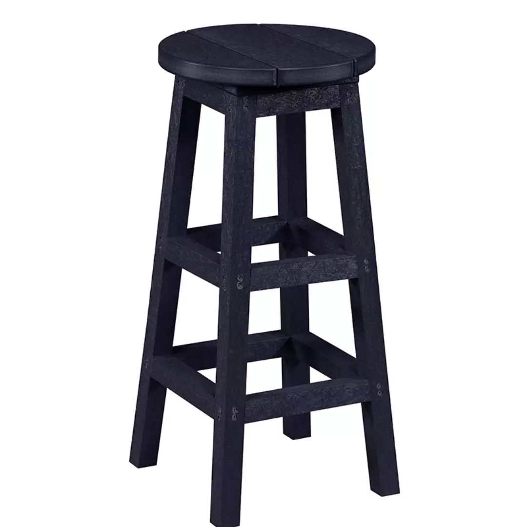 Capterra Adirondack Bar Counter Stool (Onyx)