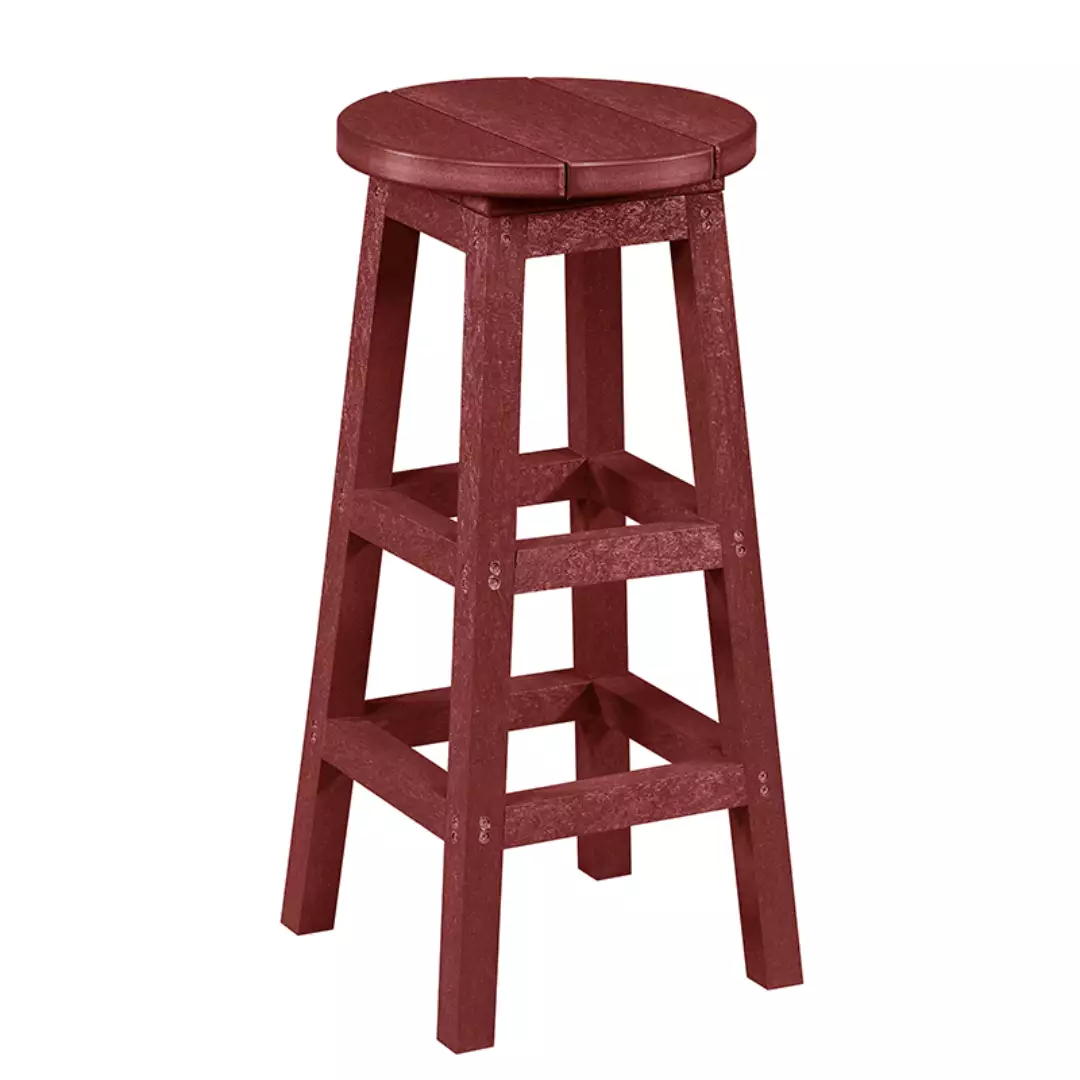 Capterra Adirondack Bar Counter Stool (Red Rock)