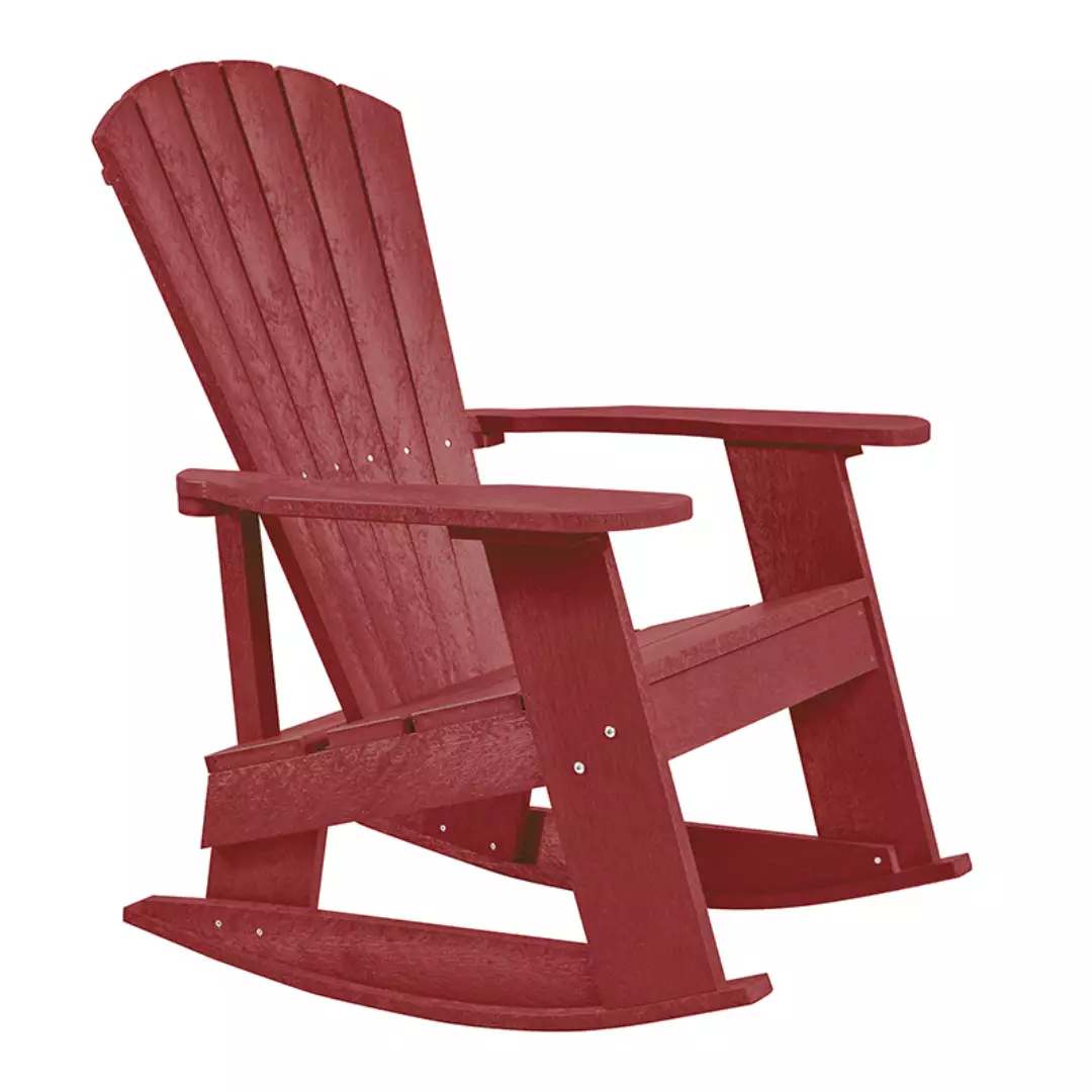 Capterra Adirondack Resin Rocking Chair (Red Rock)