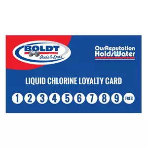 Boldt Chlorine Card