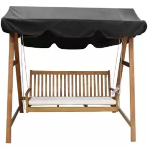  Wooden Garden Swing With Top