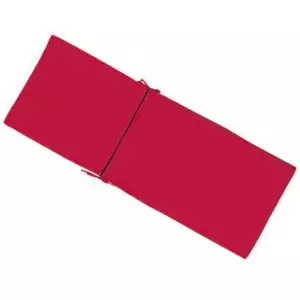 Chaise Lounge Cushion Solid Red