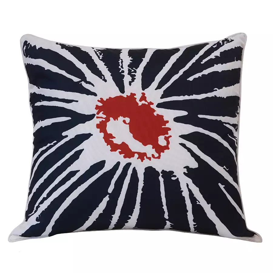 24" Square Floral Pop Pillow