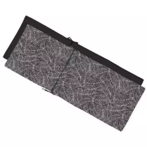Chaise Lounge Cushion Black Leaves/Black