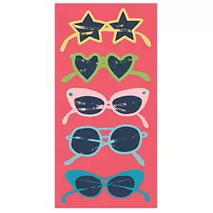 Sunglasses Pool Towel