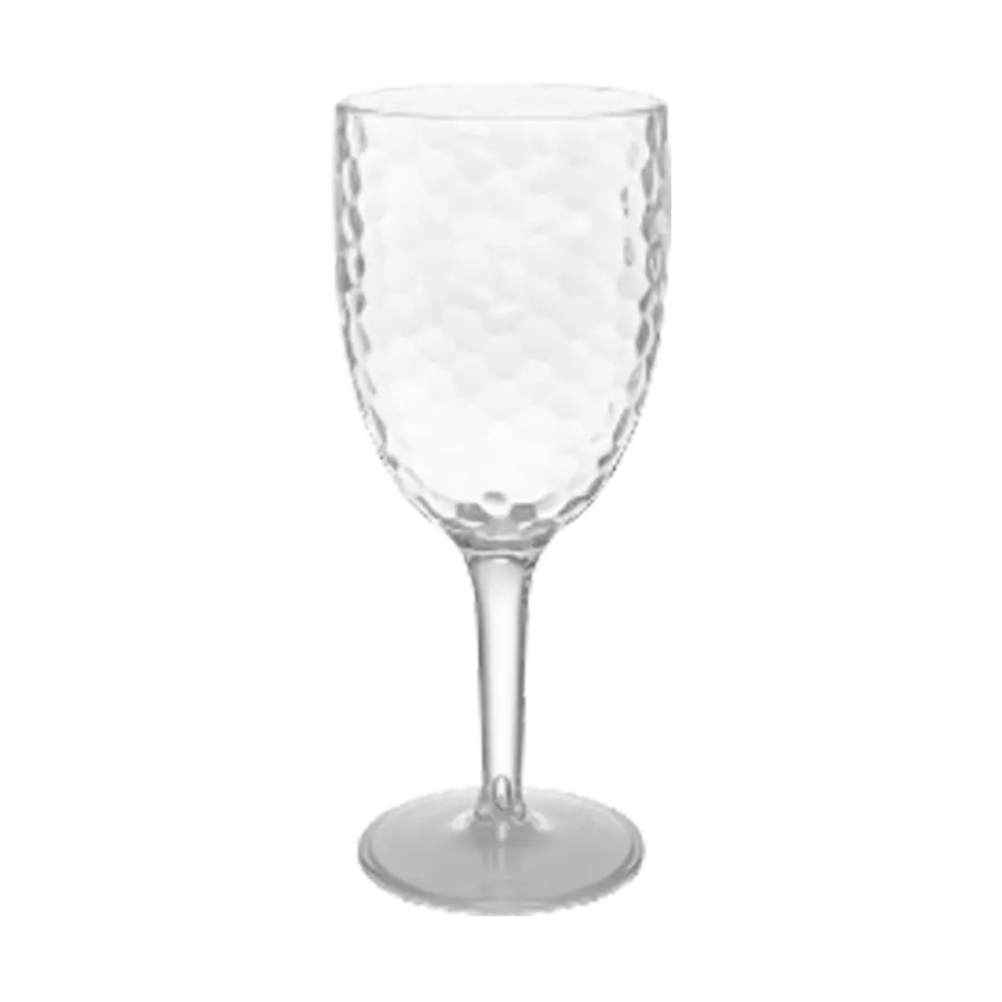 13 Oz Hammered Wine Glass