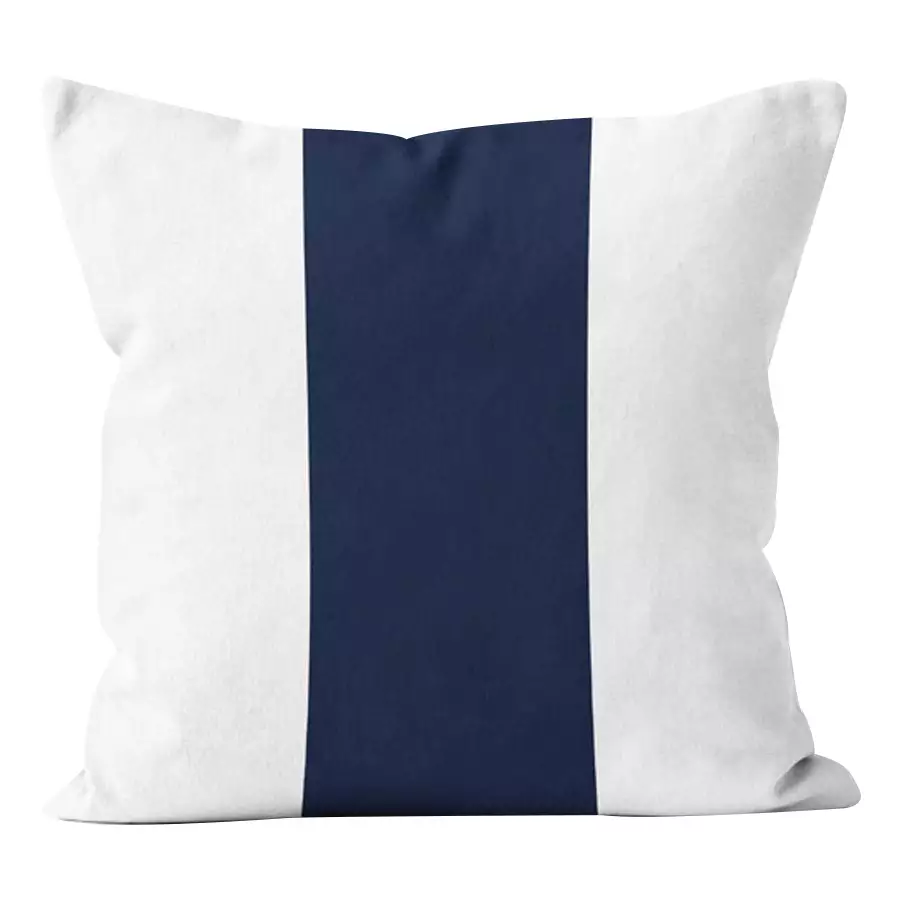 Navy hotsell throw pillow