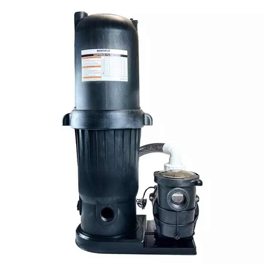 NorthFlo 150 Sq Ft Filter With 1.0-HP, 2-Speed Pump, Base Accessory Kit