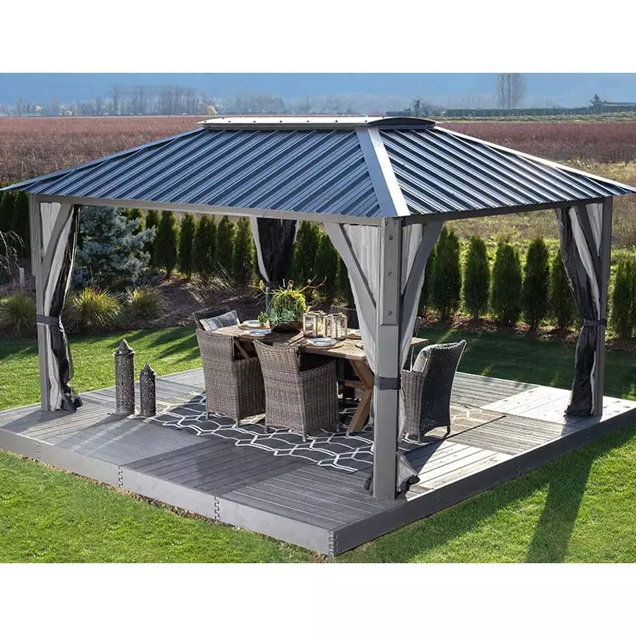 Aluna 11' x 14' Gazebo