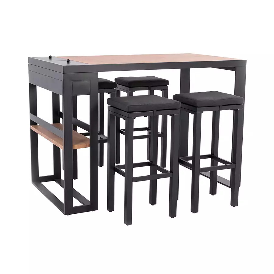 Bar Table With Storage