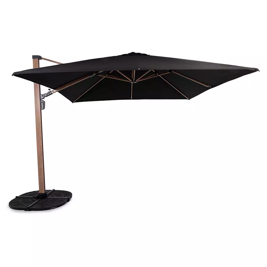Singy 10' Deluxe Suspension Umbrella Black