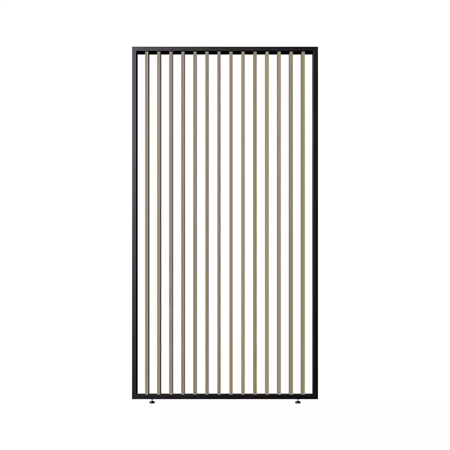 13� Vertical Wood Louver