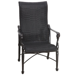 Woven High Back Dining Chair