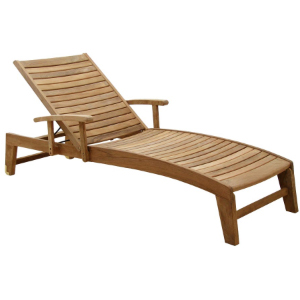 Teak Chaise Lounge