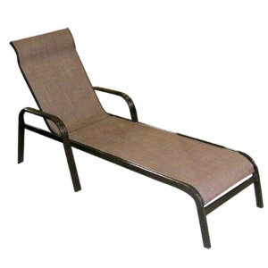 Bronze Sling Chaise Lounge