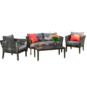 Alexia Deep Seating Four Piece Set