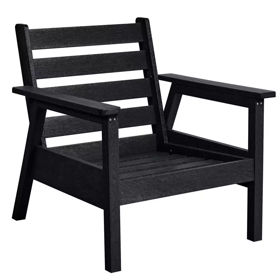 Arm Chair Frame Black