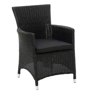 Dining Armchair Black