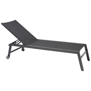 Carbon Chaise Lounge with Wheels