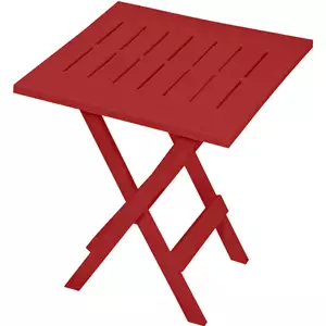 Adirondack Folding Table Red