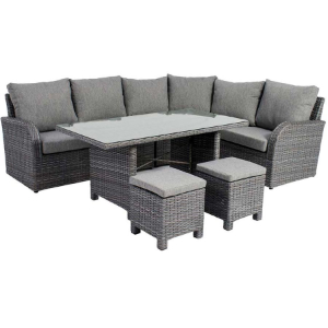 Six Piece Deep Seating with High Top Coffee Table