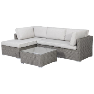 Three Piece Sectional Taupe / Beige