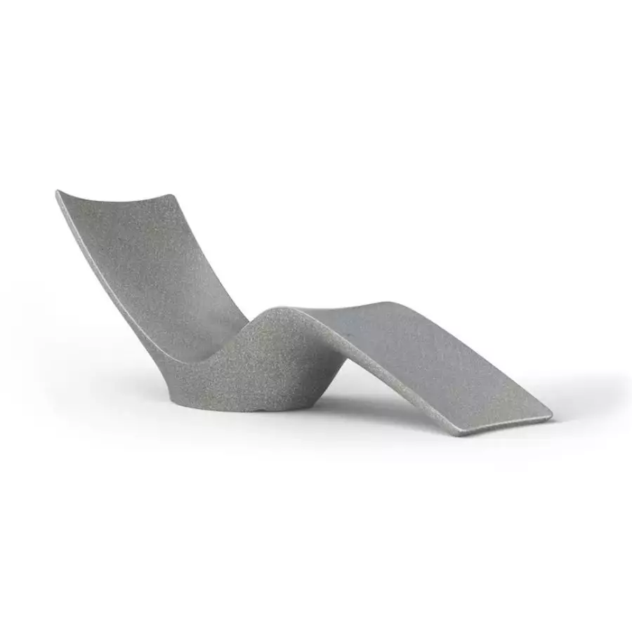 Ledge Lounger Autograph Chaise Granite, Grey