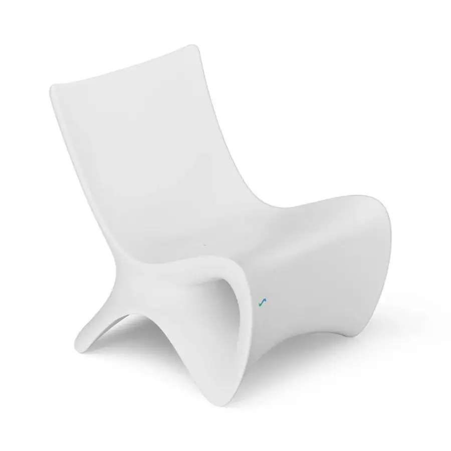 Ledge Lounger Autograph Chair, White