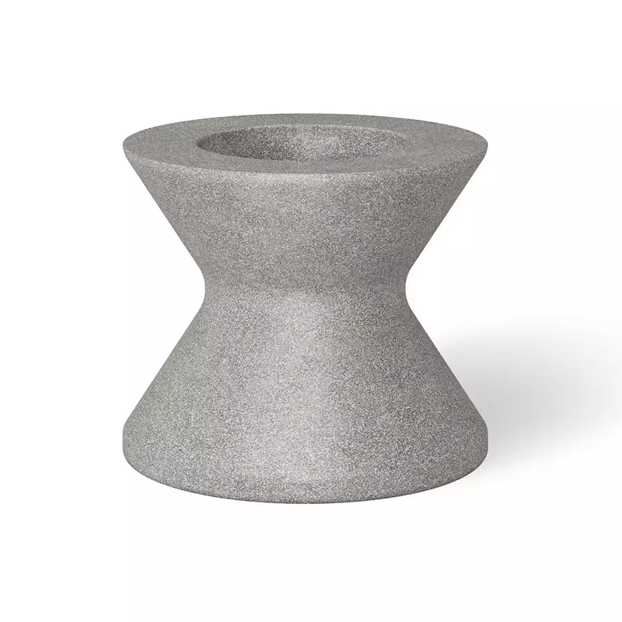 Ledge Lounger Signature Tall Ice Bin Side Table W/O Lids Grey