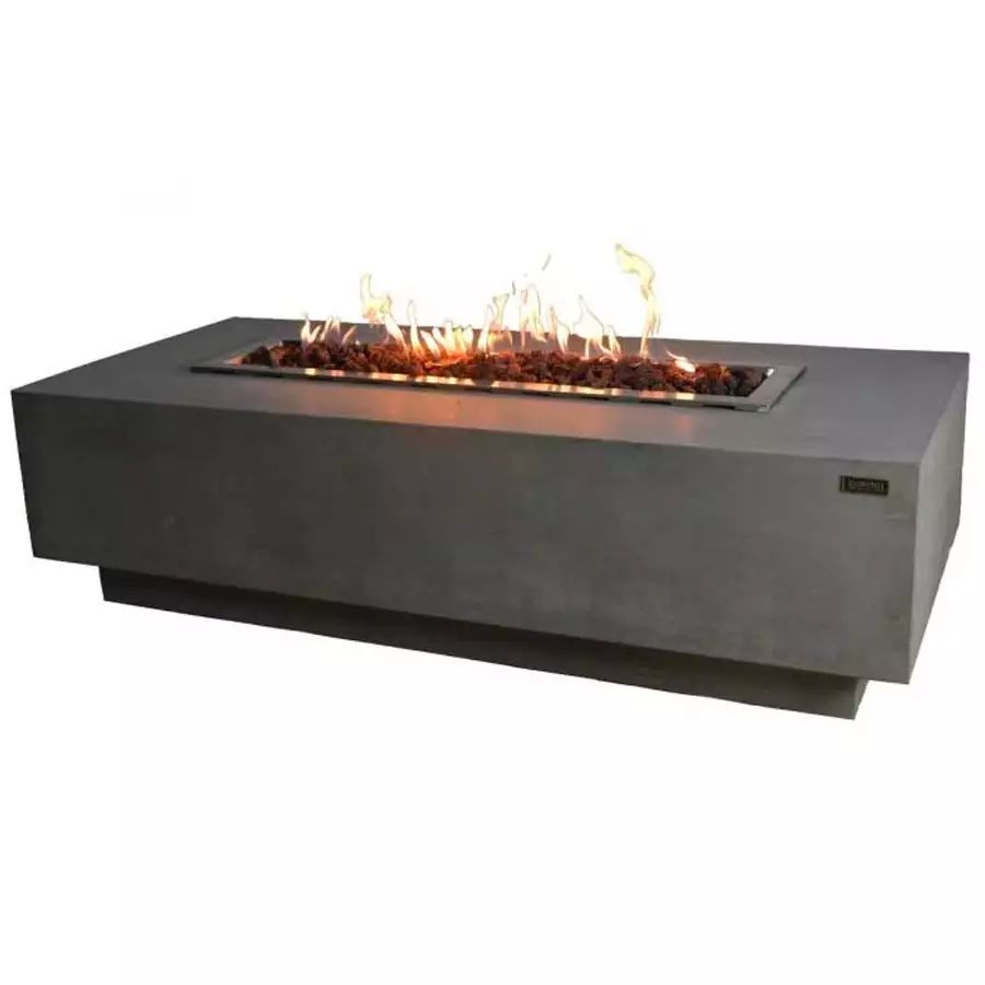 Granville Rectangle Fire Pit NG
